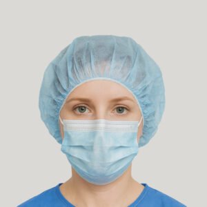 Non woven Bouffant Cap Round Cap Nonwoven Hair Cover