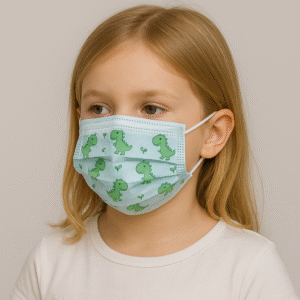 Kids Printed Disposable Face Mask Soft & Fun Cartoon Design for Daily Protection