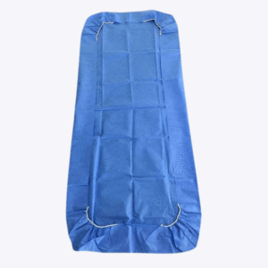 Single-Use PP Bed Protector Blue Disposable Mattress Cover for Healthcare Use