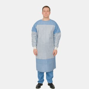 Reinforced SMS Surgical Gown with Chest & Sleeve Reinforcement
