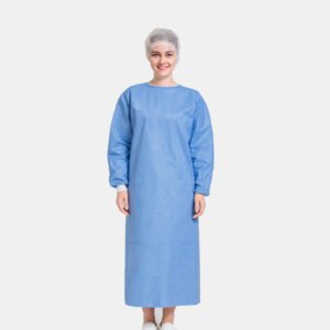 Disposable SMS Ultrasonic Heating Surgical Gown Medical Procedure Protective Gown