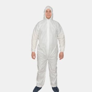 Disposable Breathable Film Protective Coverall – Waterproof Safety Suit
